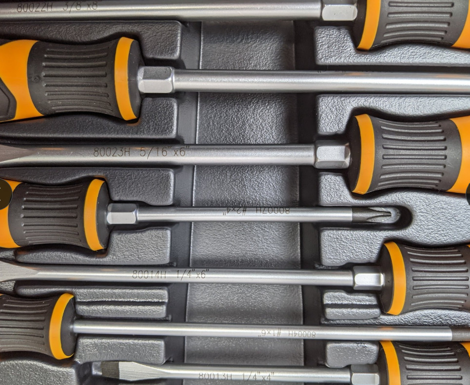 GearWrench 80066H – 20 Piece Phillips/Slotted/Torx Dual Material Screwdriver Set