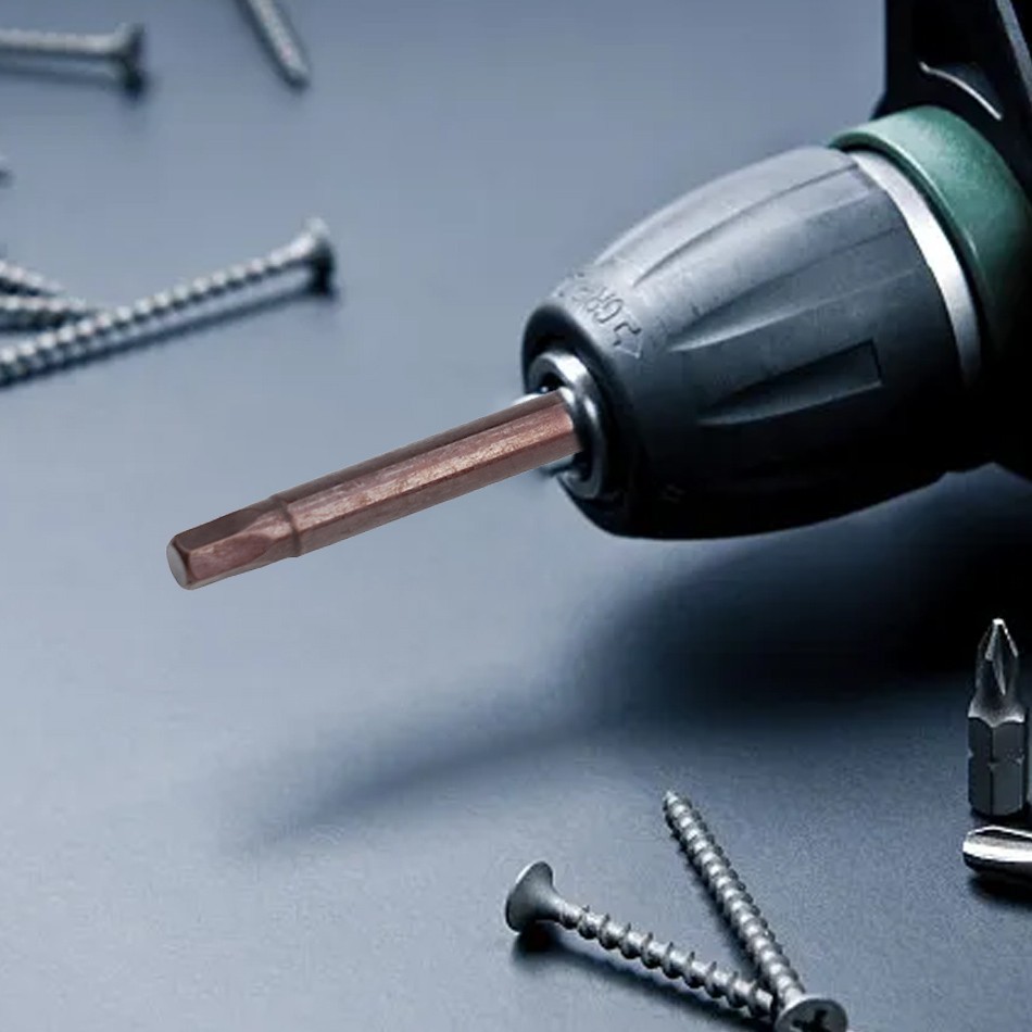 Efficient 7 Piece Hex Screwdriver Bits Set for Various Projects 65mm Length