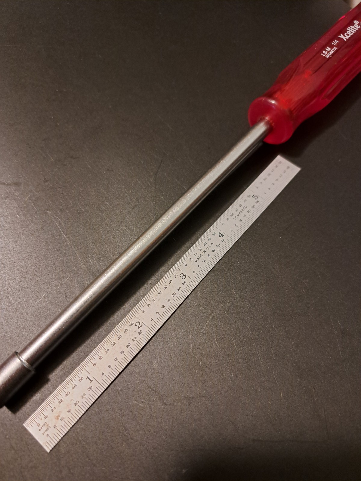 6 Xcelite WELLER LM-8 MAGNETIC 1/4″ Nut Driver Sheet Metal Chassis Screw Starter