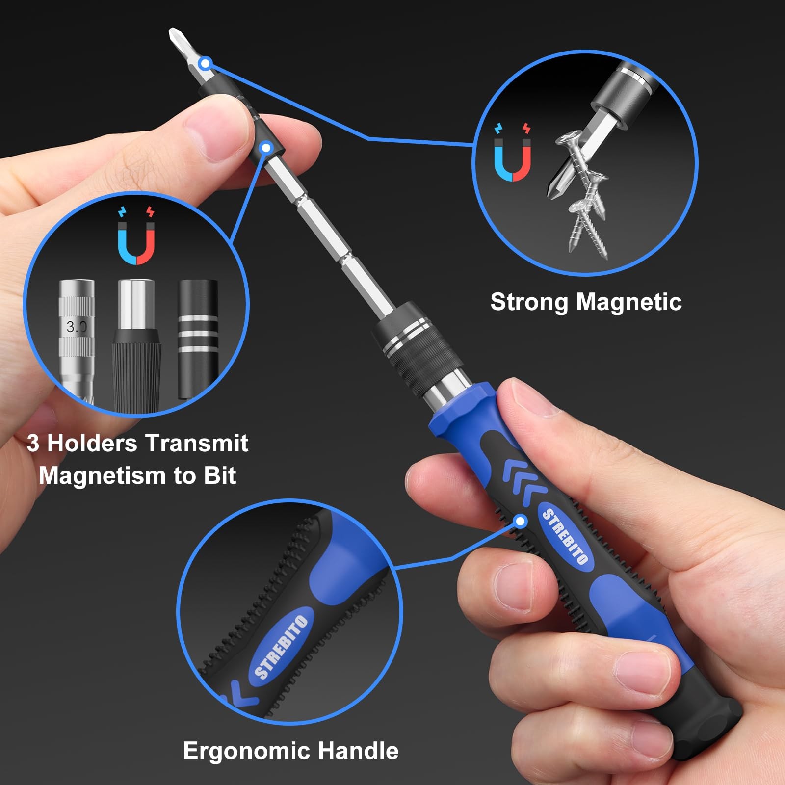 Electronics Precision Screwdriver Sets 142Piece with 120 Bits
