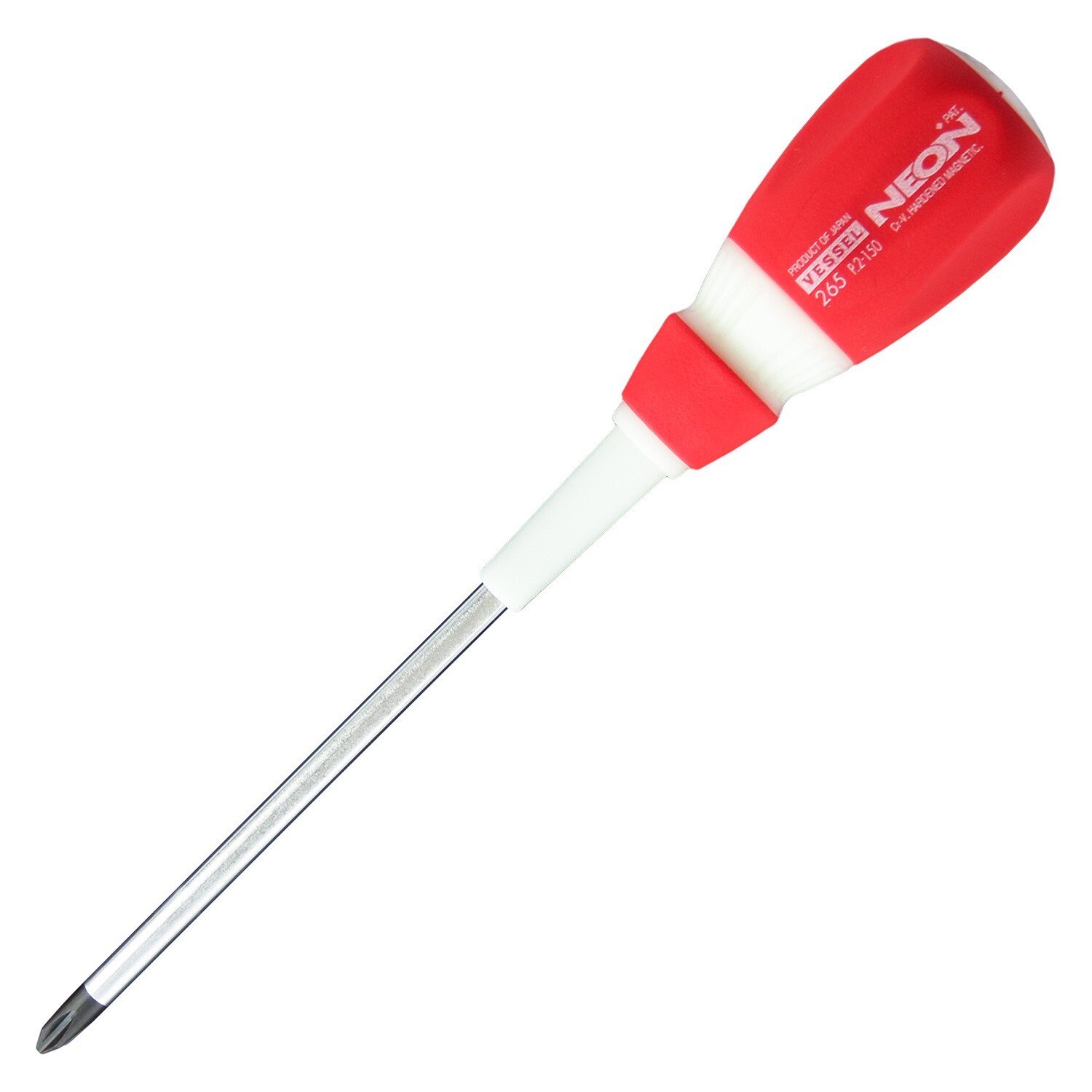 Vessel Neon Glow Screwdriver Set 4pc Phillips Slotted 7″ 9″ P2 Made in JAPAN