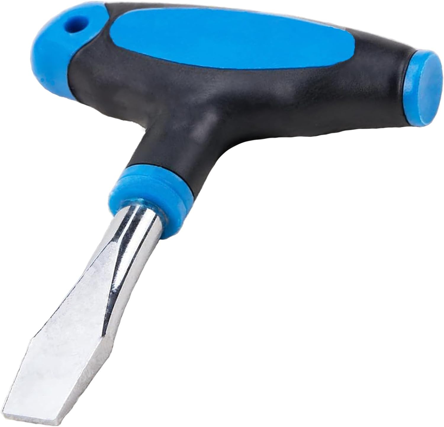 10Mm T Handle Flat Head Screwdriver with Ergonomic Plastic Handle Wide Flathead