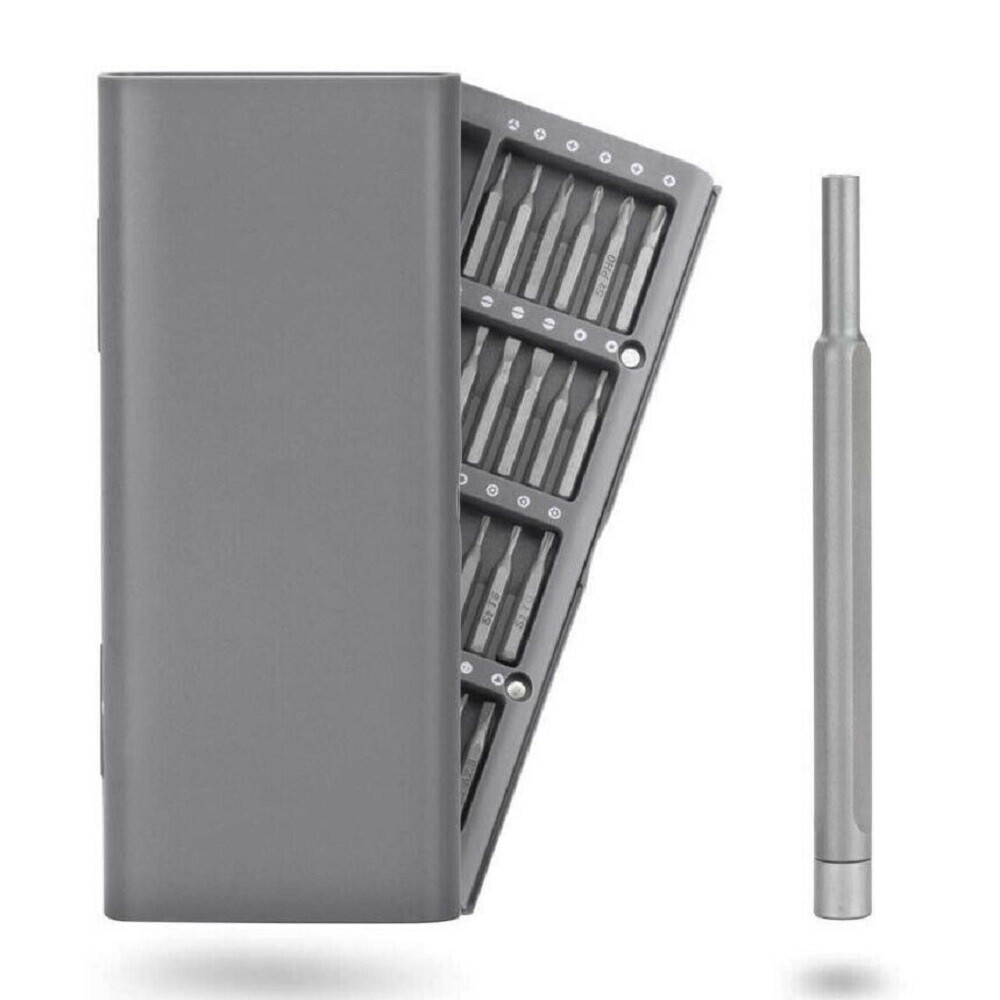 25 in 1 S2 Bits Precision Screwdriver Set Magnetic Screwdriver Repair Tool Kit A