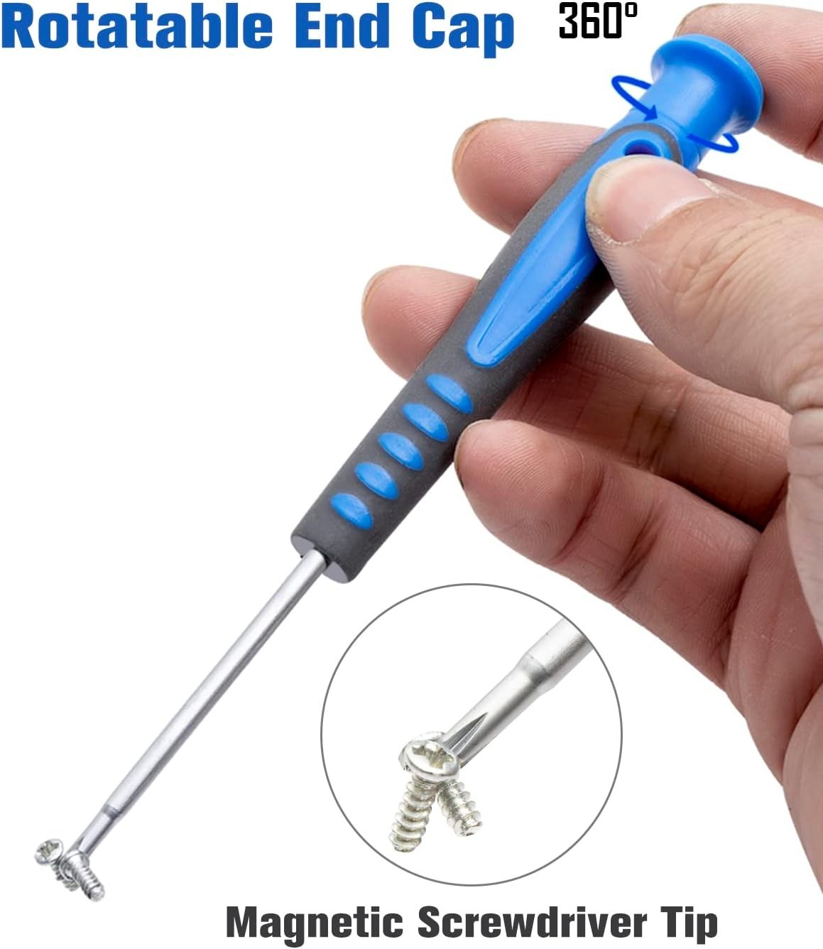 ROTATION 12-Piece Precision Screwdriver Set Phillips Slotted Torx Star BRAND NEW