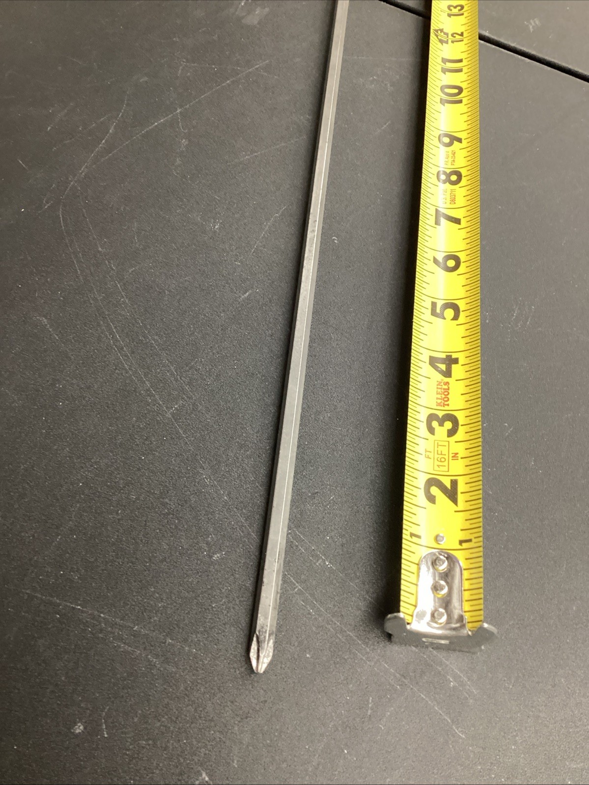 Rigid Orange Hi-Vis Handle Long Shank Blade #2 Phillips Screwdriver RARE