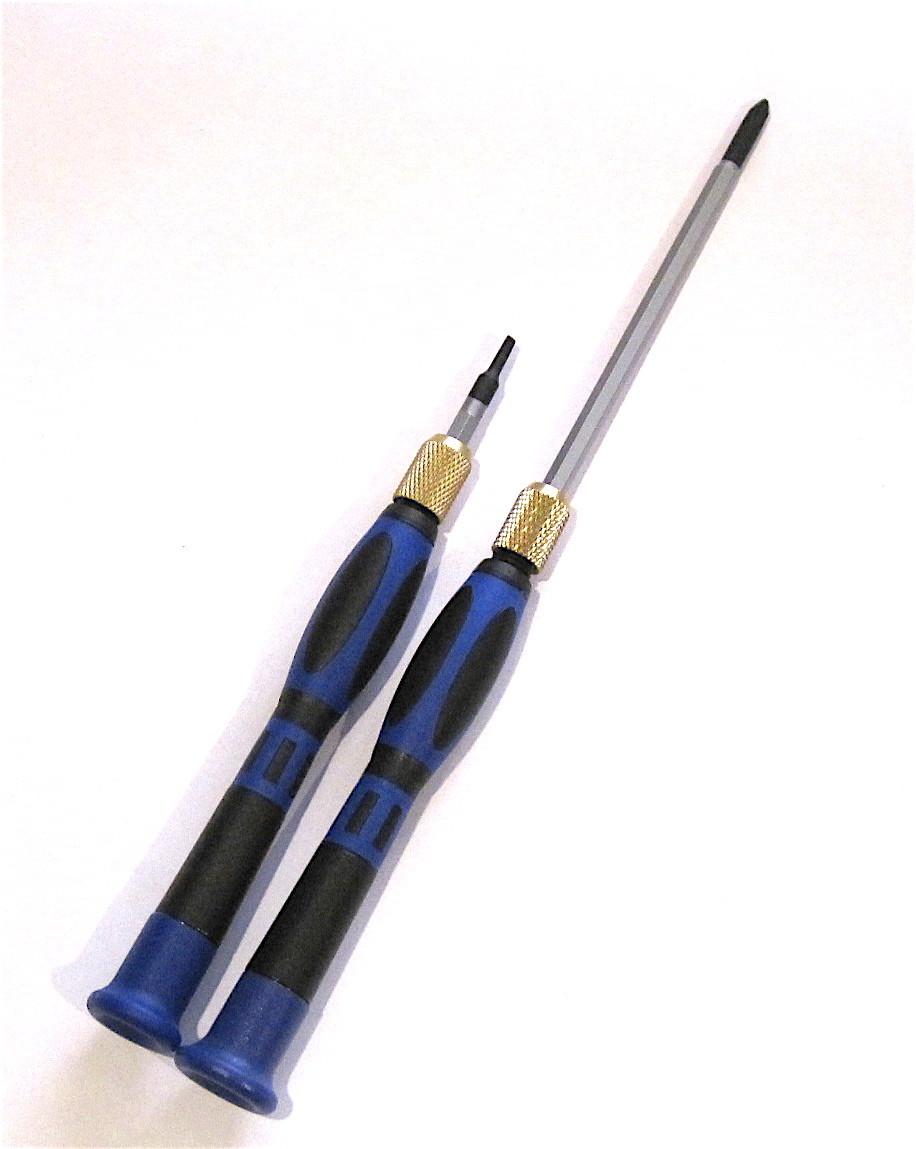 Precision Slotted, Phillips & Torx Driver Set. 7 Double Tipped Drivers & Handle