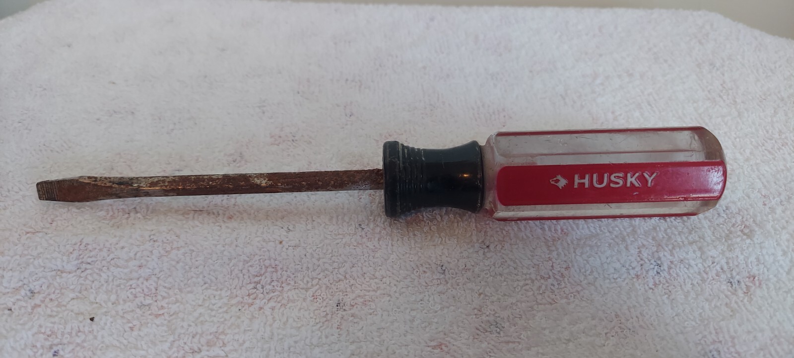 LOT OF 3 VTG PHILLIPS HEAD SCREWDRIVERS * 1 HUSKY USA / 1 WORKFORCE TAIWAN / 1?