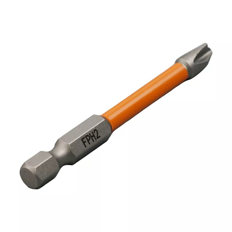 5PC FPH2 Impact Screwdriver Bit Set-S2 Steel 65mm & 110mm Slotted Heads 2025 NEW