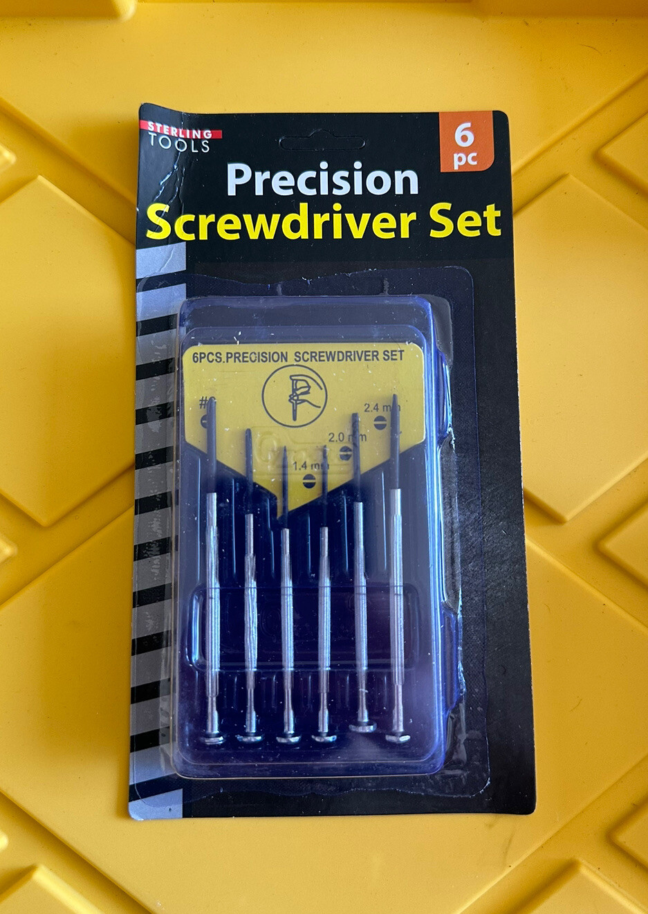 Sterling Tools Precision Mini Screwdriver Set – 6 Pc – AB074 (Watches, Glasses)