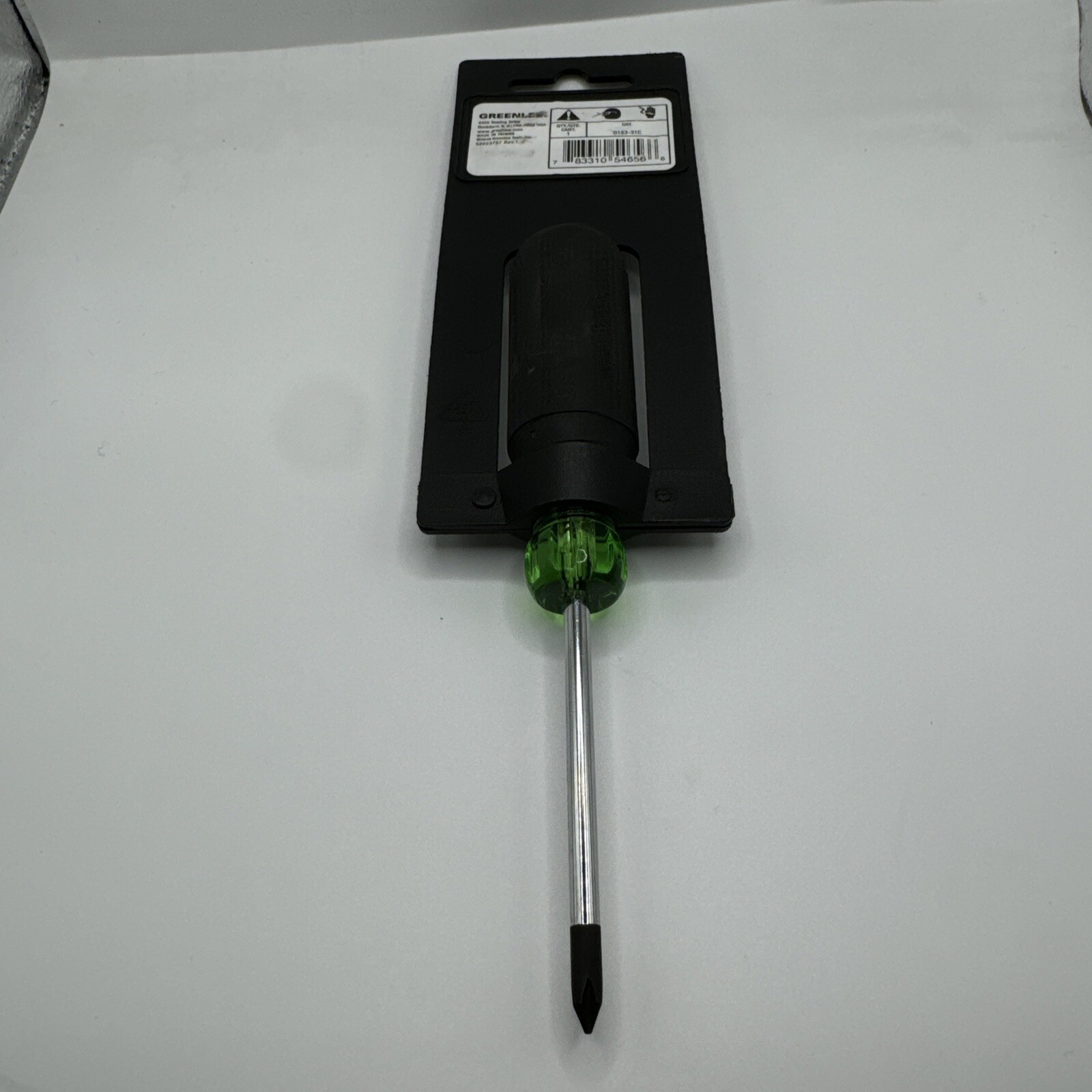 New Greenlee 0153-31C Phillips Heavy Duty Screwdriver, #1