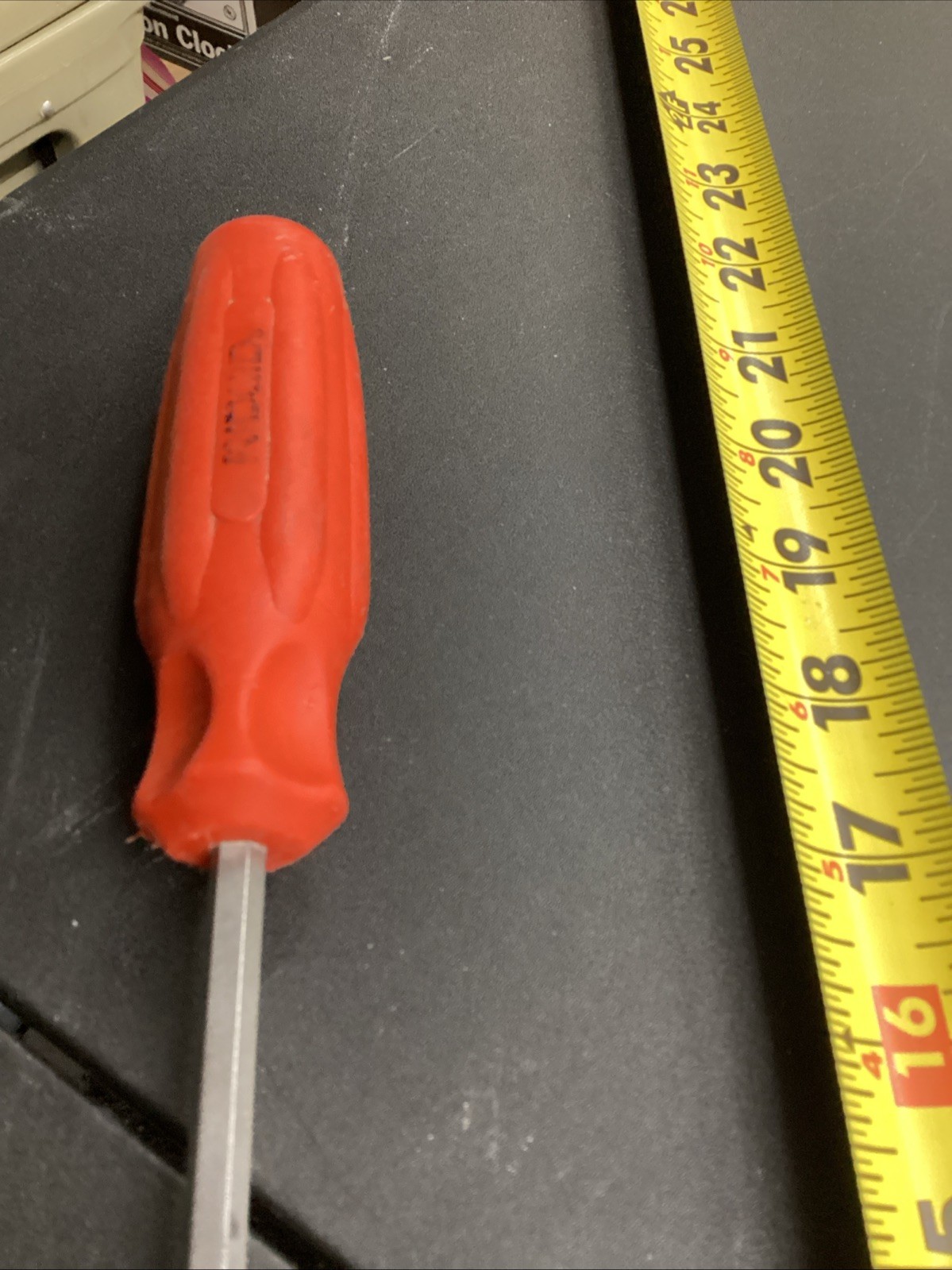 Rigid Orange Hi-Vis Handle Long Shank Blade #2 Phillips Screwdriver RARE