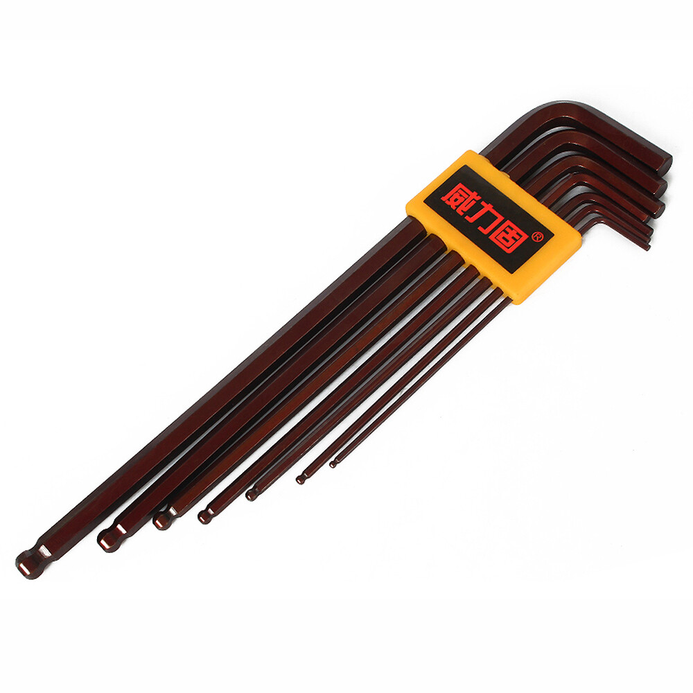 Allen Key Magnetic L-type Ball End Head S2 Hex Wrench Auto Screwdriver Tools