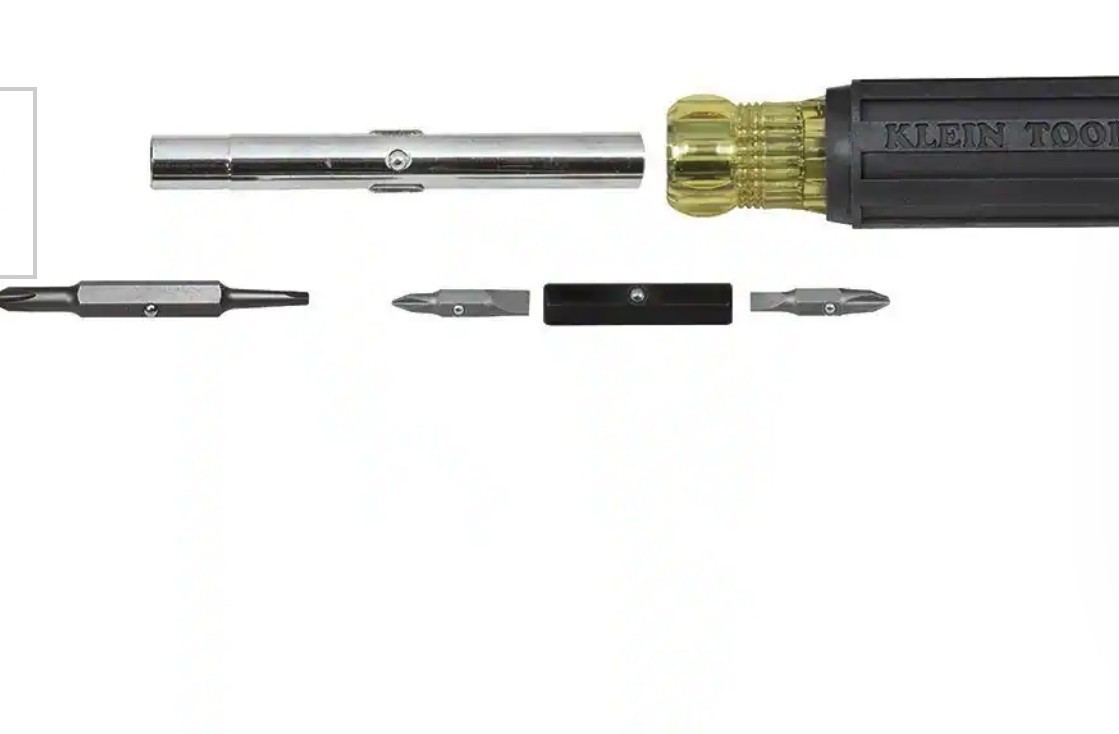 Klein Tools Multi-Bit Screwdriver and Nut Driver Set (3-Piece)