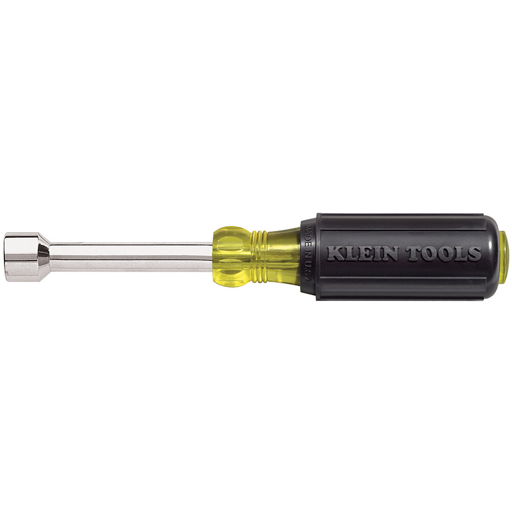 Klein Tools 630-5/16 5/16-Inch Cushion-Grip Nut Driver with 3″ Hollow Shank