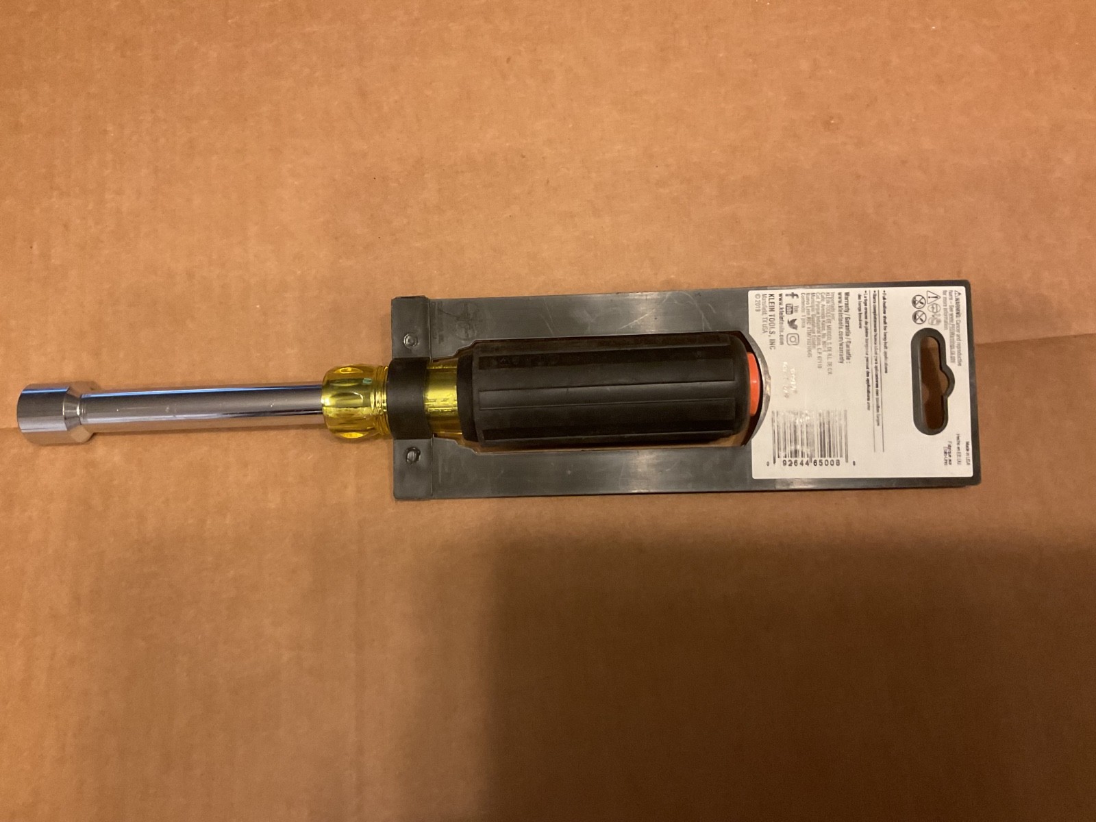 Klein Tools 630-9/16 Hollow Shaft Nut Driver