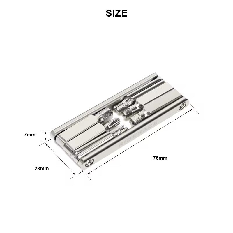 Universal Pocket travel Folding Tool Set with Screwdrivers and Wrenches