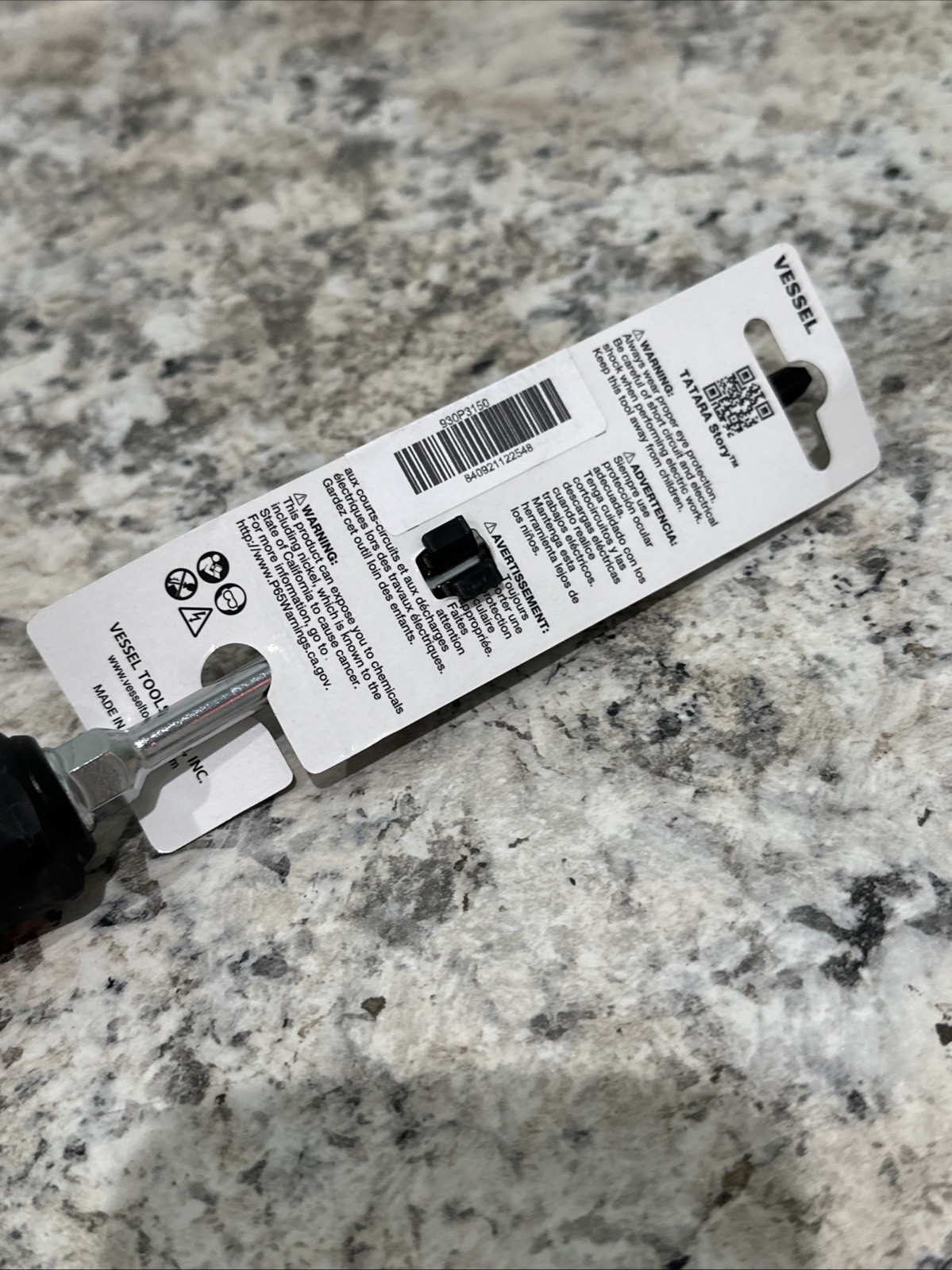 Vessel Megadora Penetration Driver +3 × 150 930 No.900 Jis Standard Screwdriver
