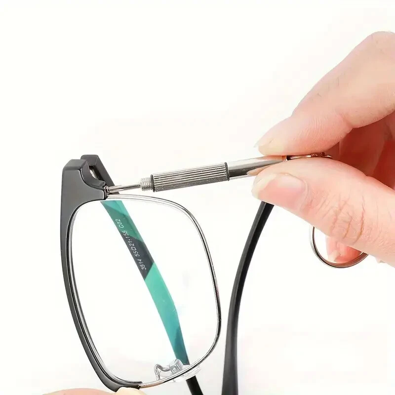 Portable Keychain Tool for Glasses – Mini Portable Repair Kit for Glasses NEW