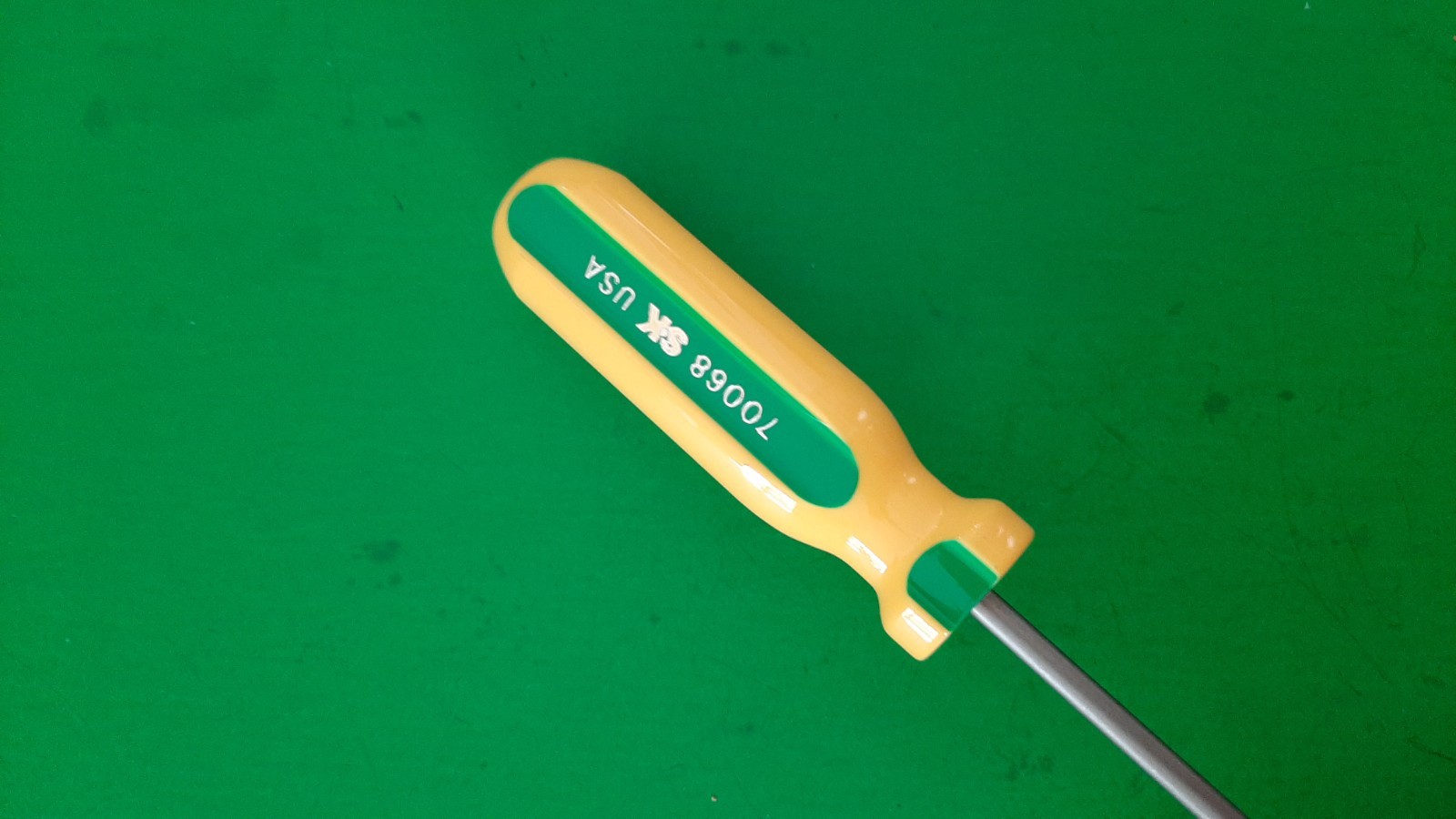 NOS NEW S-K SK TOOLS USA 70068 Falt Tip Slotted Cabinet Screwdriver 3/16″ Blade