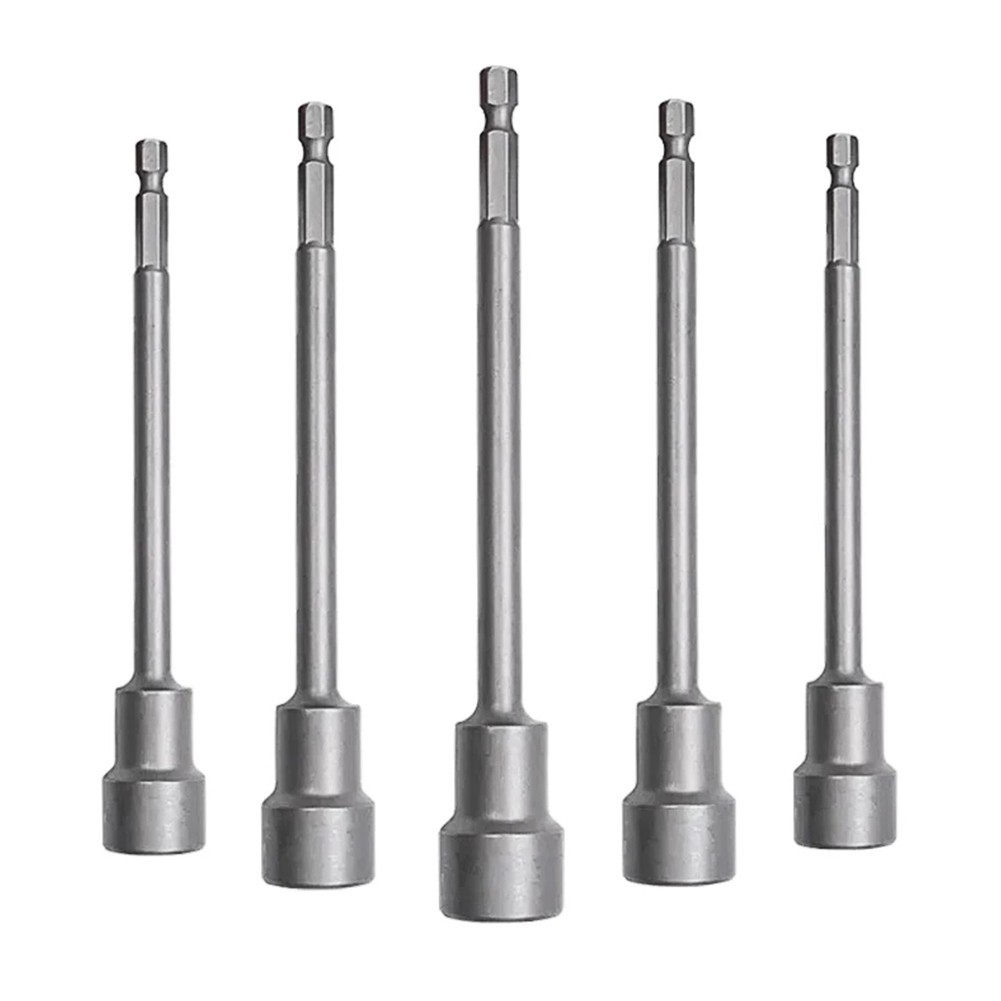 Socket Wrench Adapter Chrome Vanadium Steel Driver Drill Bit Carpentry