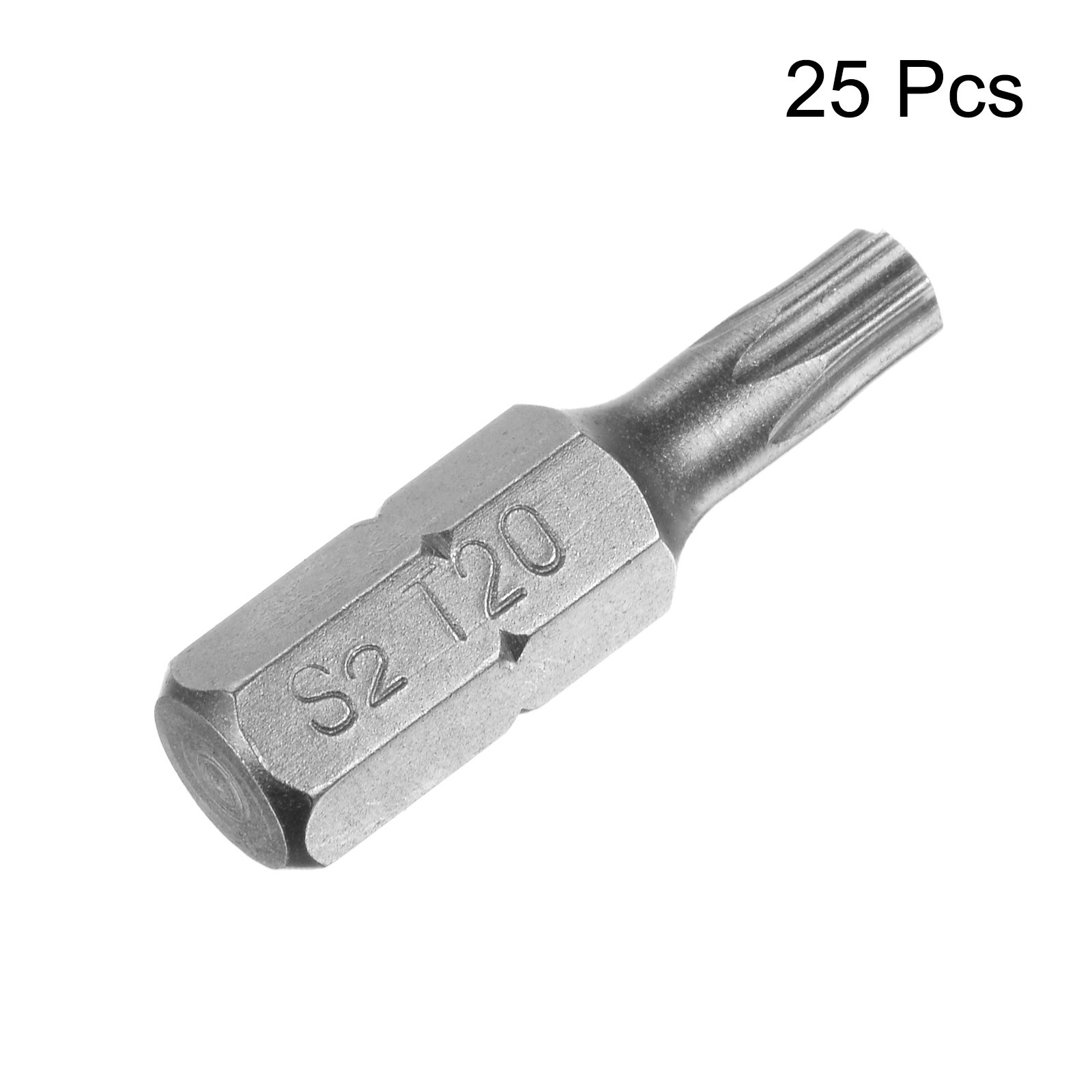 Torx Bits 1/4″ Magnetic Screwdriver T20 Screw Driver Bit S2 Alloy Steel 25pcs