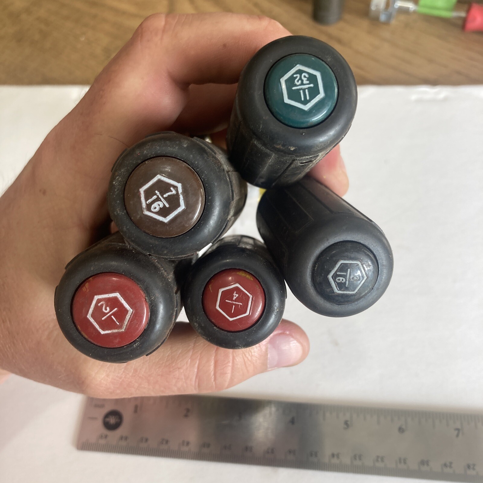Klein Tools 630 Nut Driver Set of 5 Standard SAE