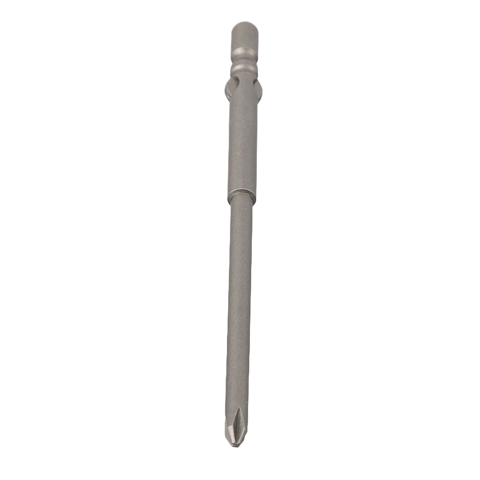 Magnetic Electric Cross Screwdriver Bit Set 4mm Round Shank PH00 PH0 PH1 PH2