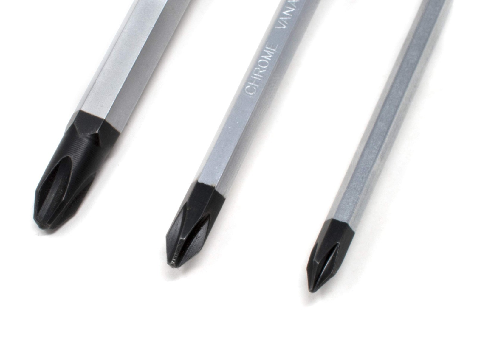 7pc JIS Driver & Bit Set #1 #2 #3 Screwdrivers Short/Long 1/4″ Bits – Precision