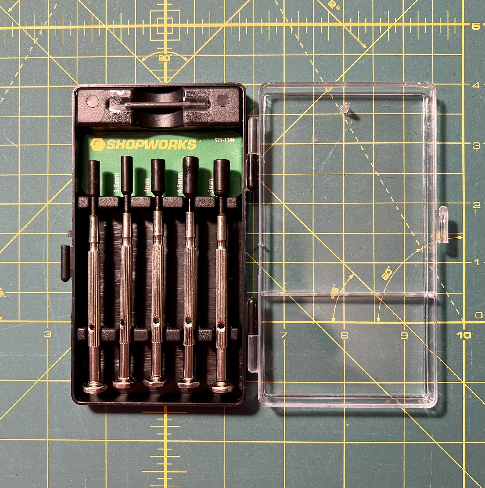 5 pc. Precision Nut Driver Set-Hardened & Tempered Carbon Steel Shafts-from NAPA