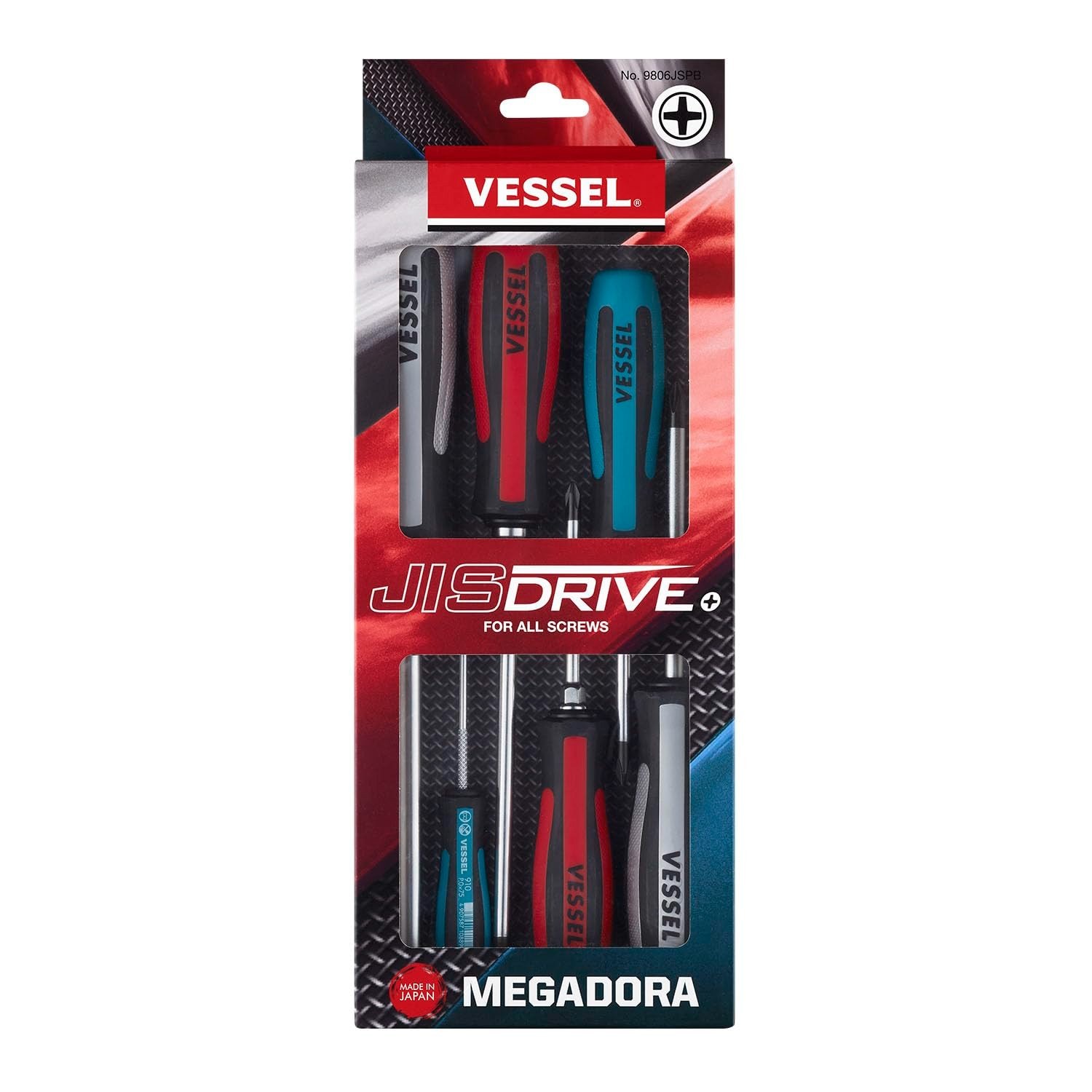 6PC Precision Screwdriver Set – JIS Drive, Magnetic Tips, Durable Design
