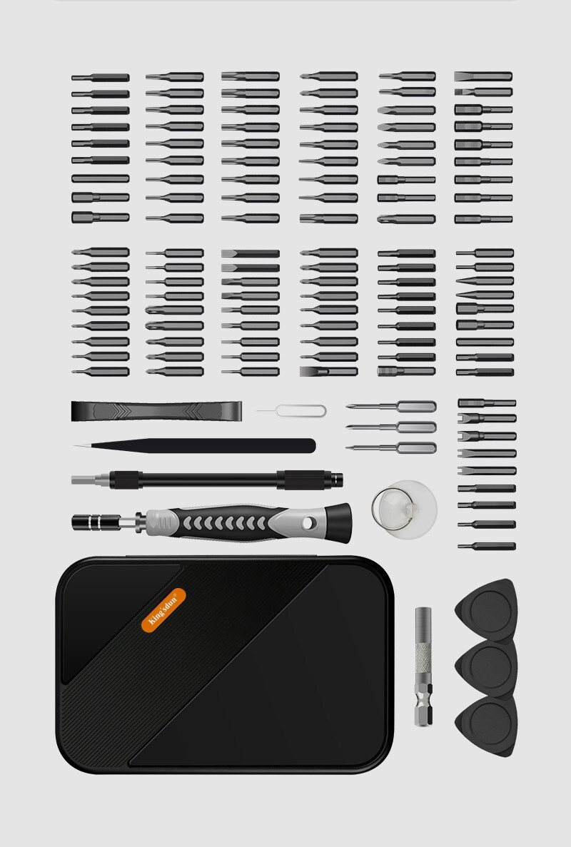 Precision Screwdriver Set with 108 Bits, 130 in 1 Small Screw Driver Set, Min…