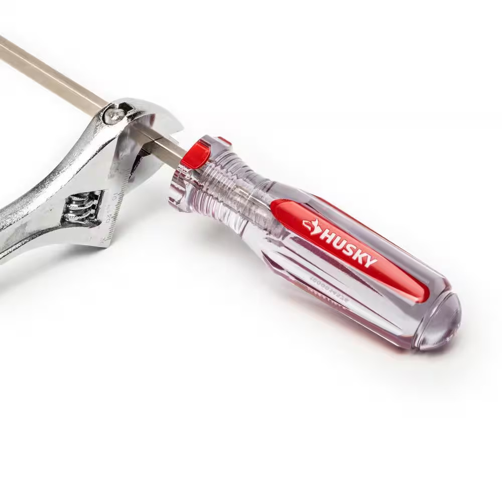 Philips and Slotted Screwdriver Set with Acetate Handles (11-Piece)