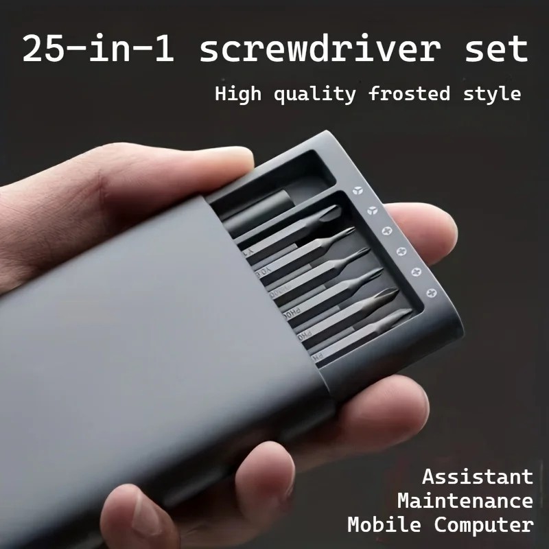 25-in-1 Precision Mini Screwdriver Set for Phone Laptop Watches Glasses Repair