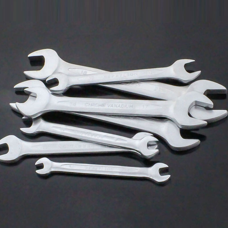 5.5mm-21mm Double Open Ended Combination Spanner Wrench Metric Repair Hand Tools