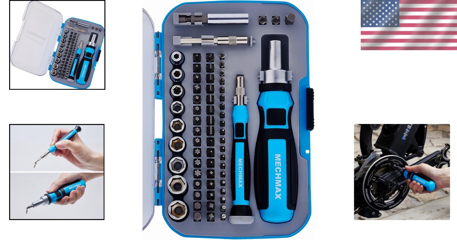 Durable 68-Piece Magnetic Ratchet Screwdriver Set – Perfect Gift Choice