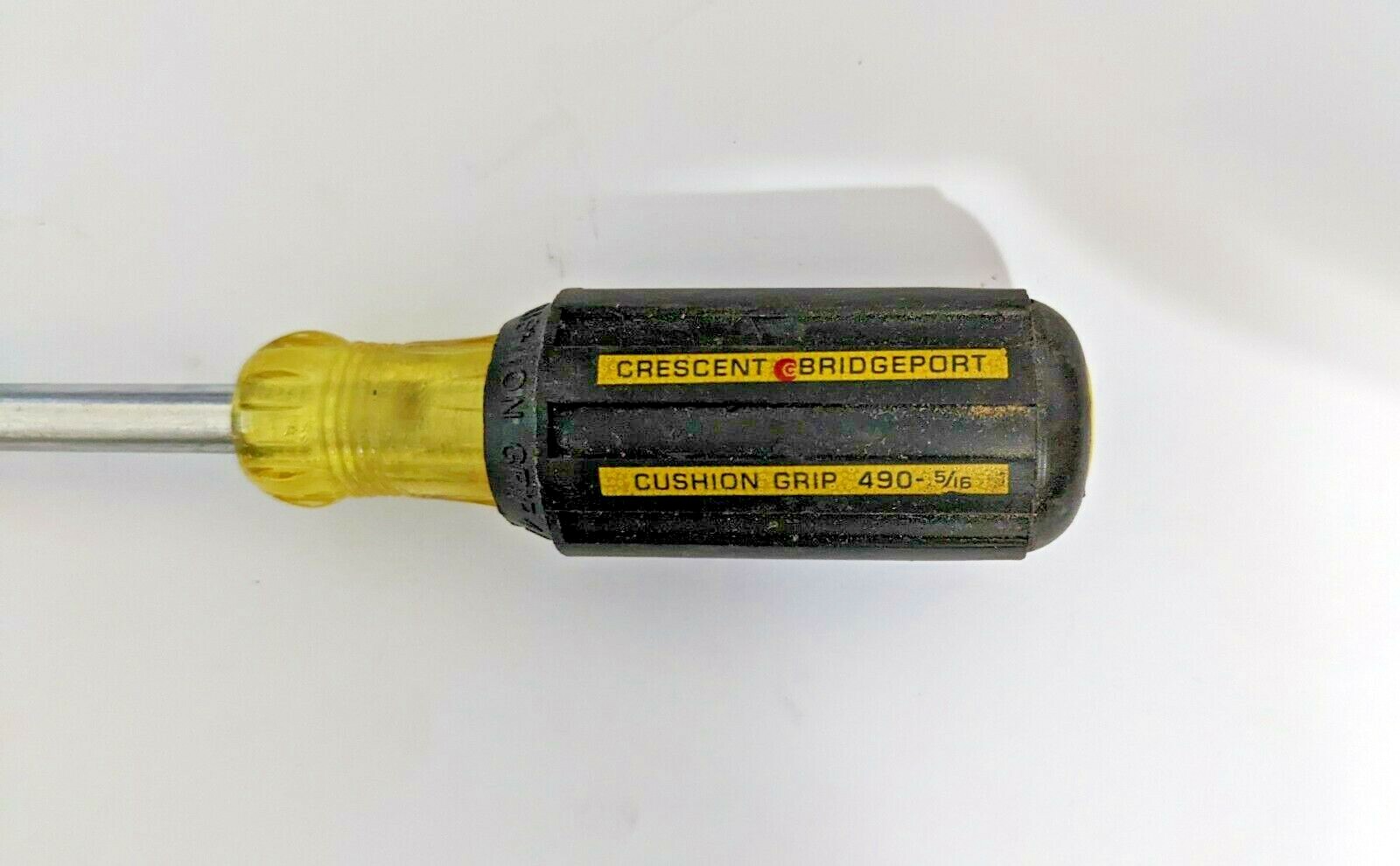 5/16 HOLLOW SHAFT NUT DRIVER 6 POINT VINTAGE CRESCENT No. 490 (QTY: 1) USA NOS