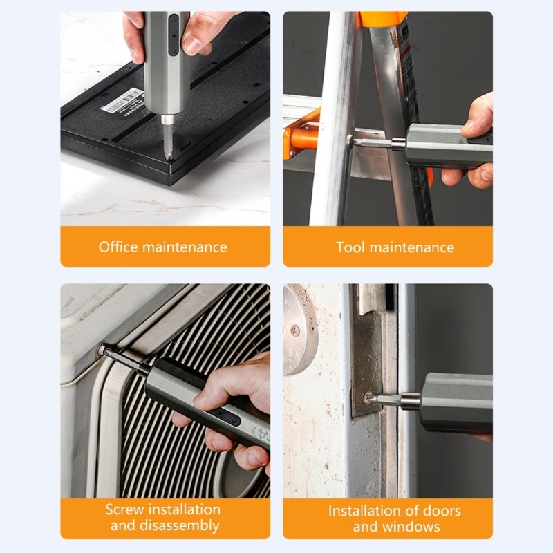Efficient Cordless Electric Screwdriver 2000mAh Battery For Everyday Projects