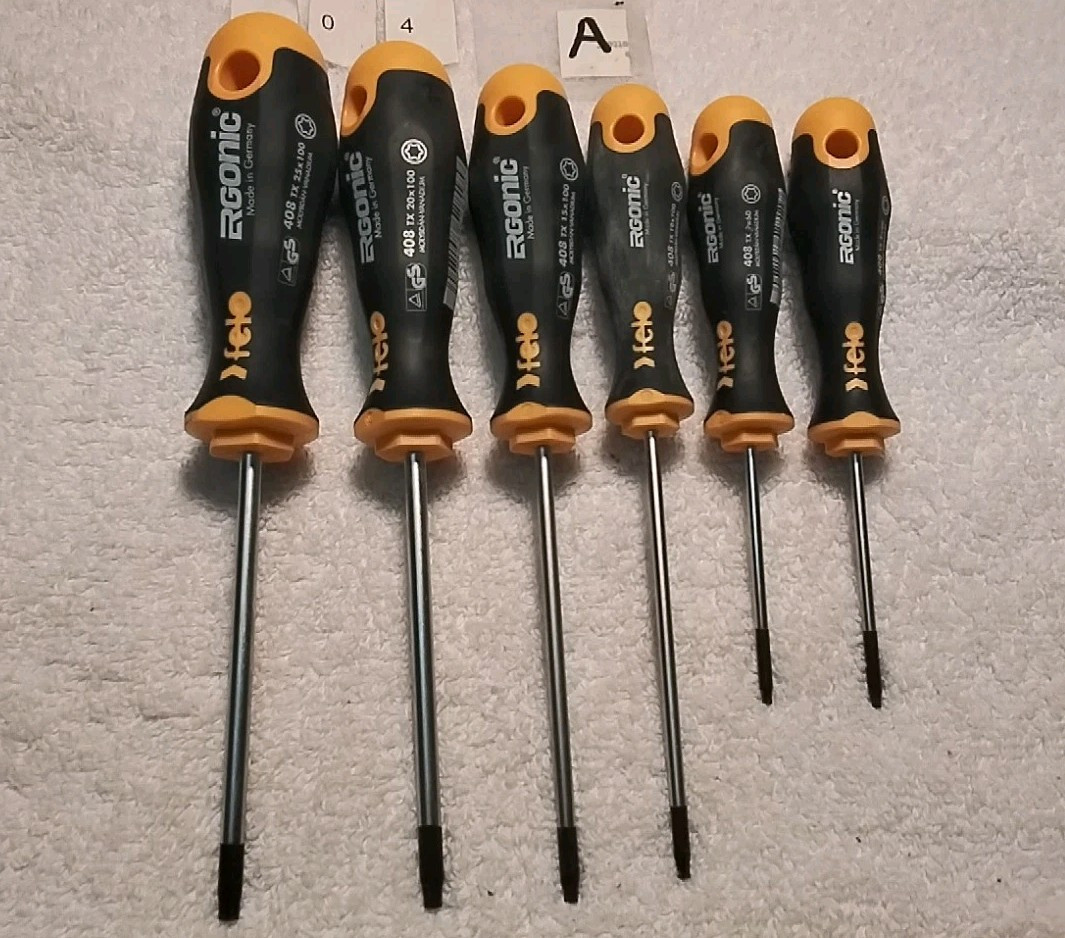 FELO 408 961 48 6PC TORX SREWDIVER SET MADE IN GERMANY 🇩🇪