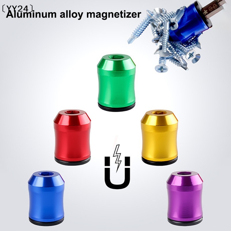 5pcs Strong Magnetic Screw Ring: 1/4 Inch/ 6.35 mm Universal Magnetic Screw Hold