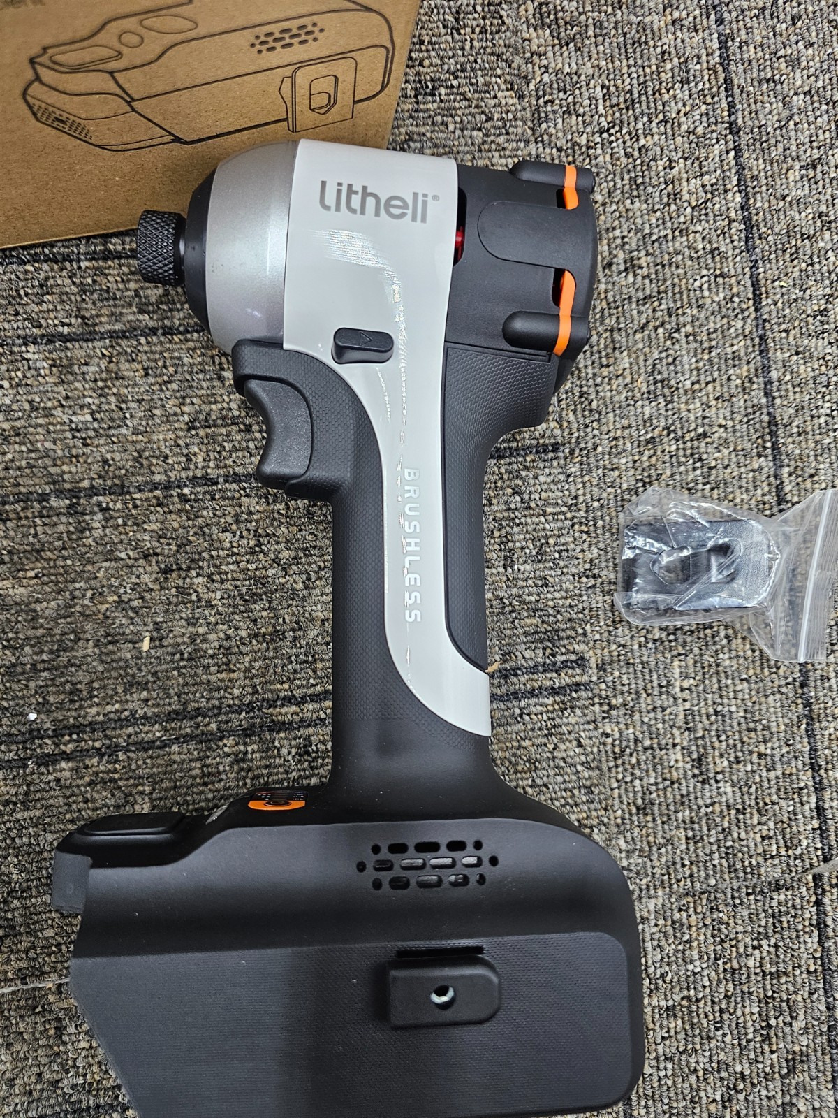 Litheli U20QZ00-0A120 20V Cordless Impact Driver 2035 in-lbs Max Torque