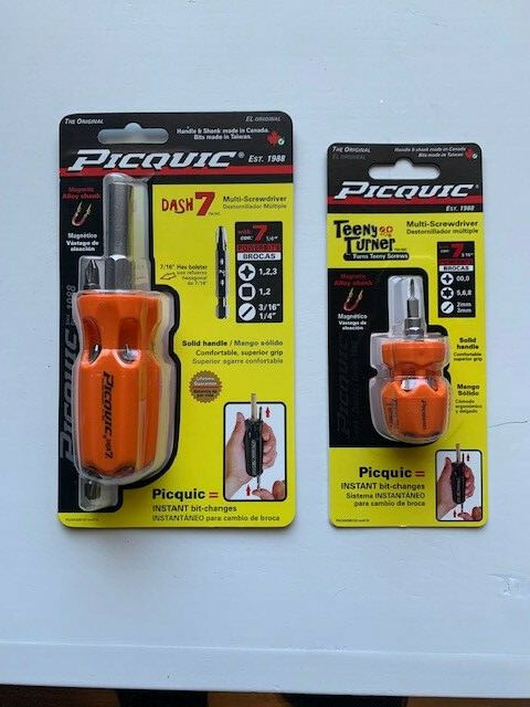 PICQUIC DASH 7 / TEENY TURNER Screwdrivers – Orange