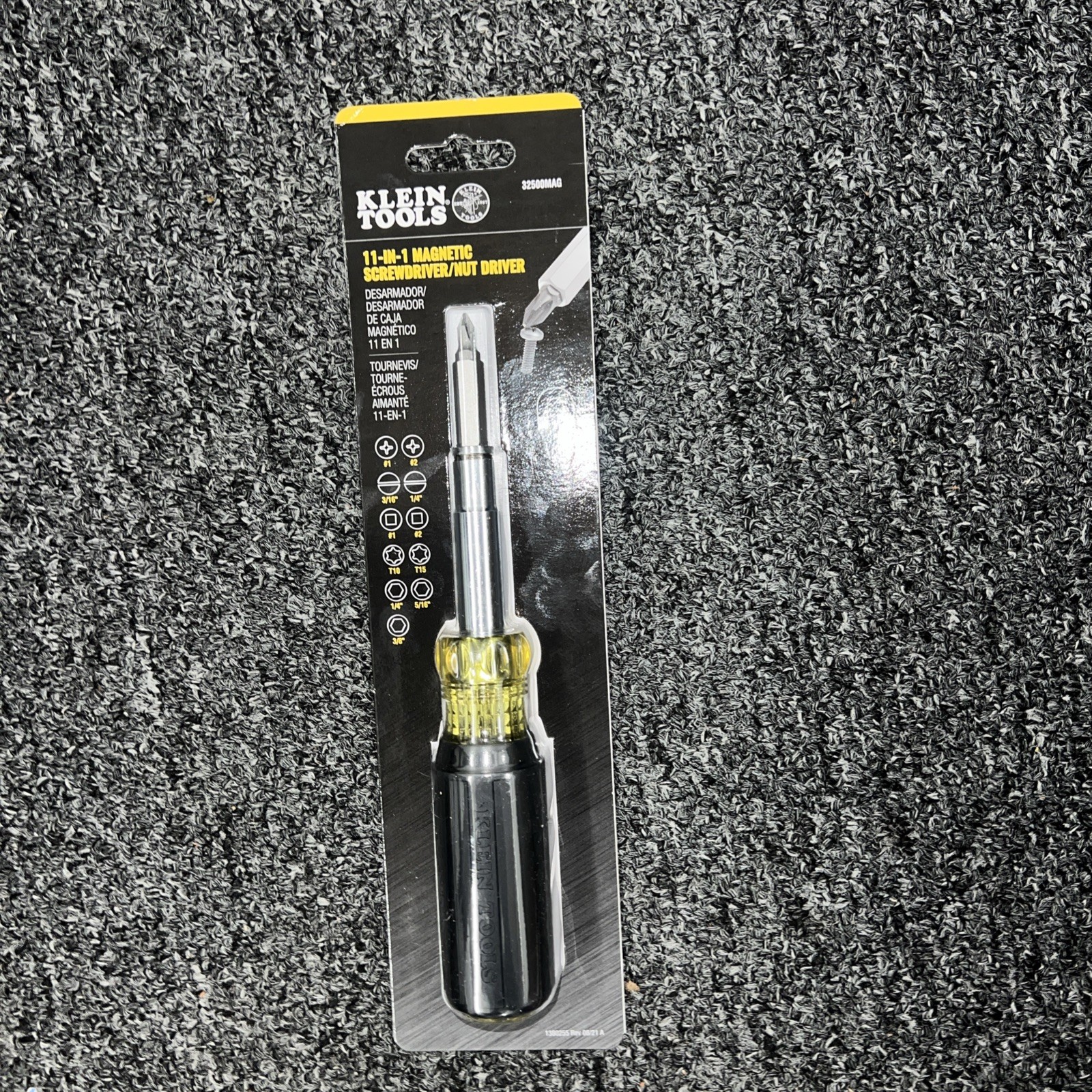 Klein Tools 32500MAG 11-in-1 Magnetic Screwdriver / Nut Driver