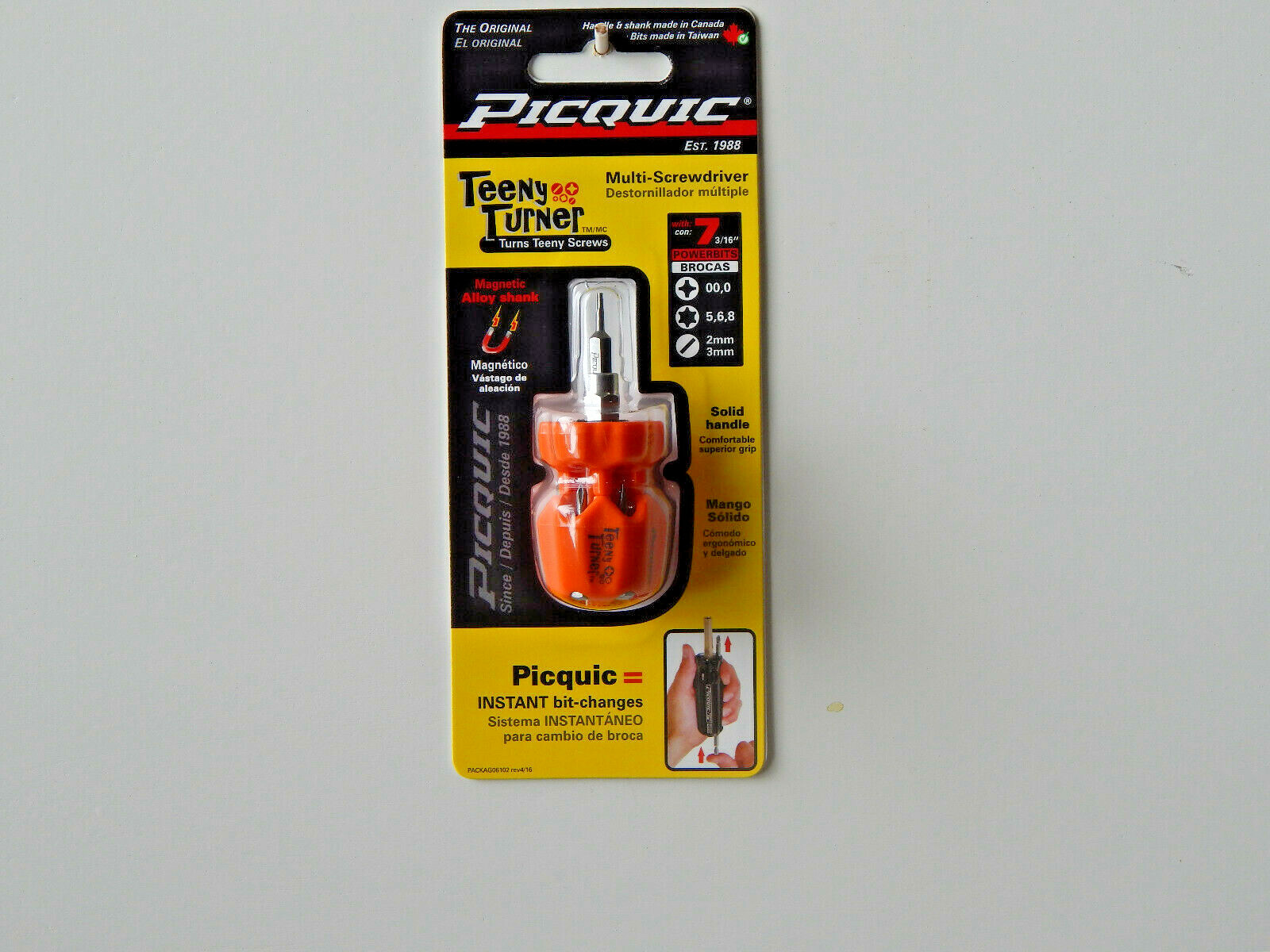 PICQUIC MULTIQUE / TEENY TURNER Screwdrivers – Orange
