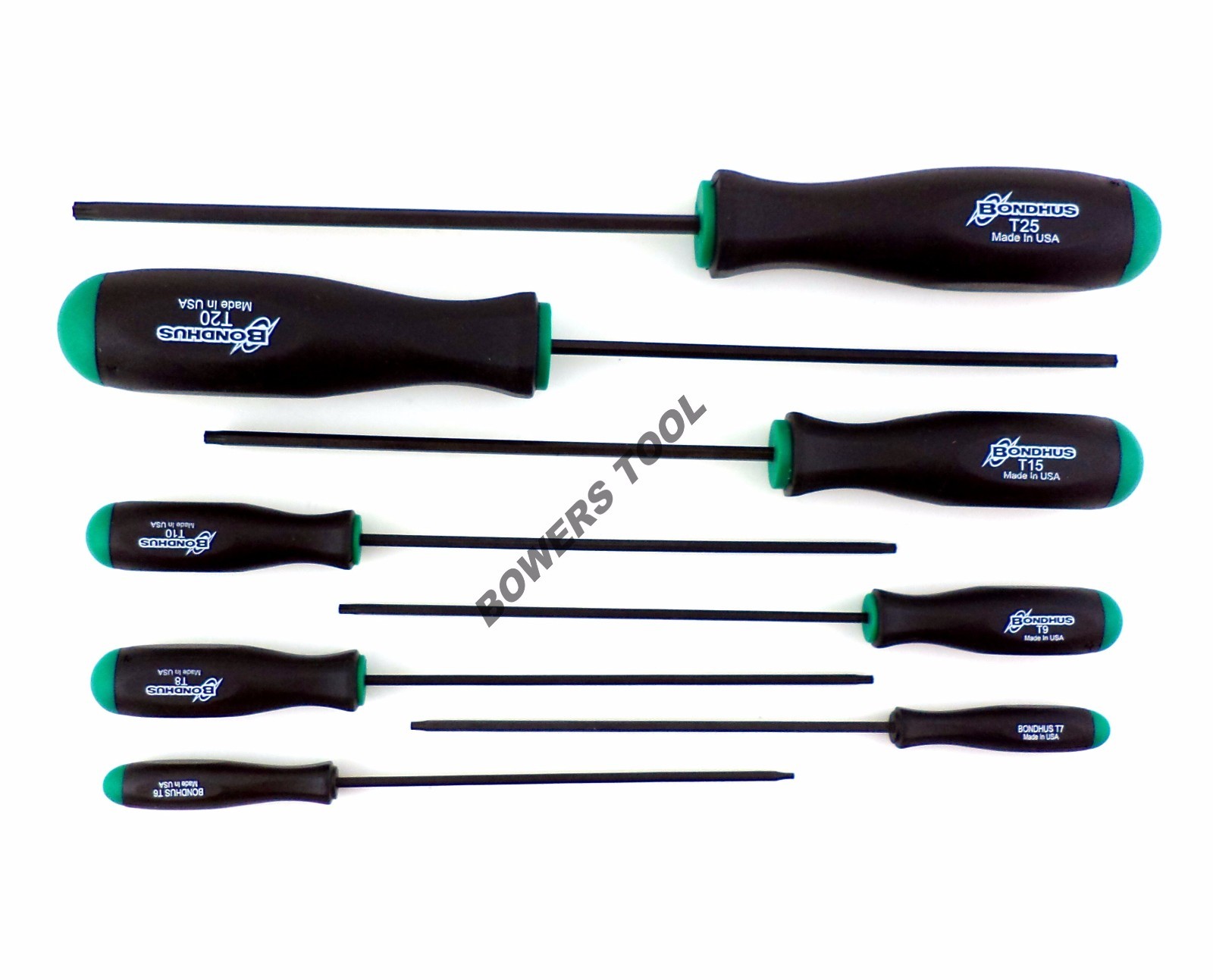 Bondhus 22pc Ball End Hex & Torx Screwdriver Set Metric SAE Standard MADE IN USA