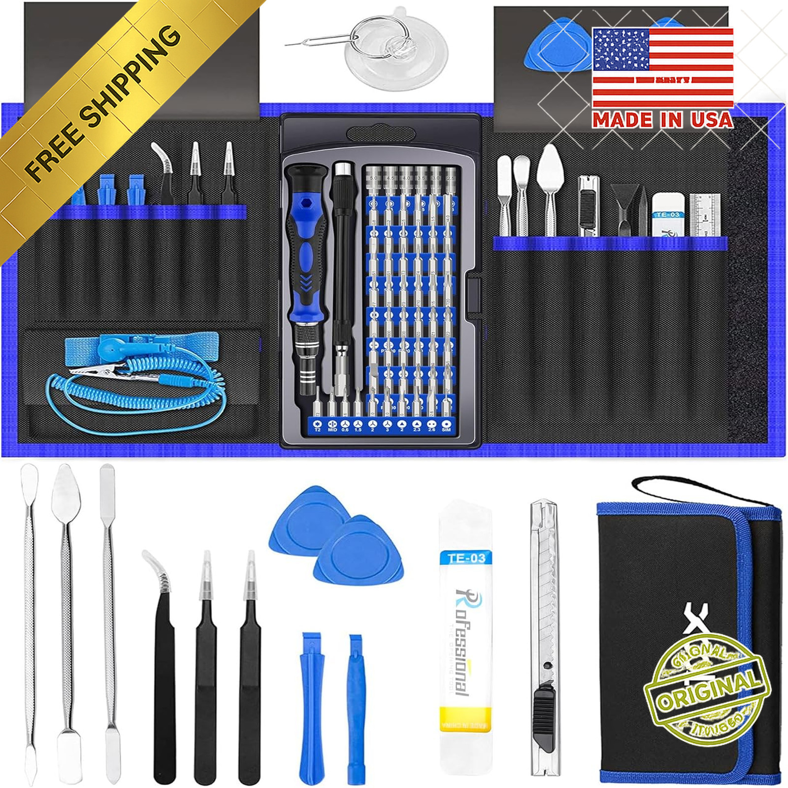 82 in 1 Precision Screwdriver Set Magnetic Repair Tool Kit
