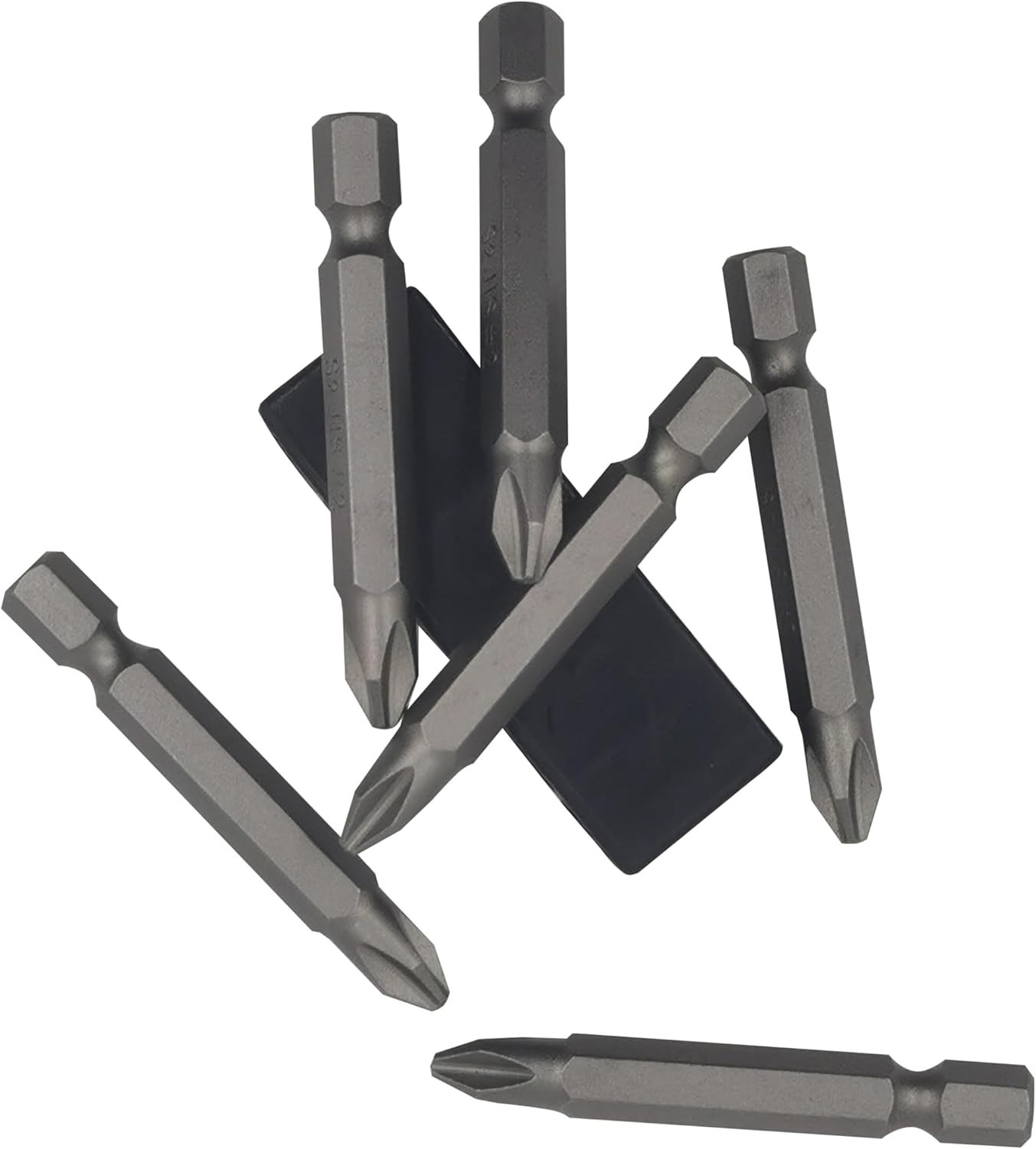 6pc JIS Magnetic Screwdriver Bit Set S2 Steel 1/4″ Hex for Japanese Motorcycles