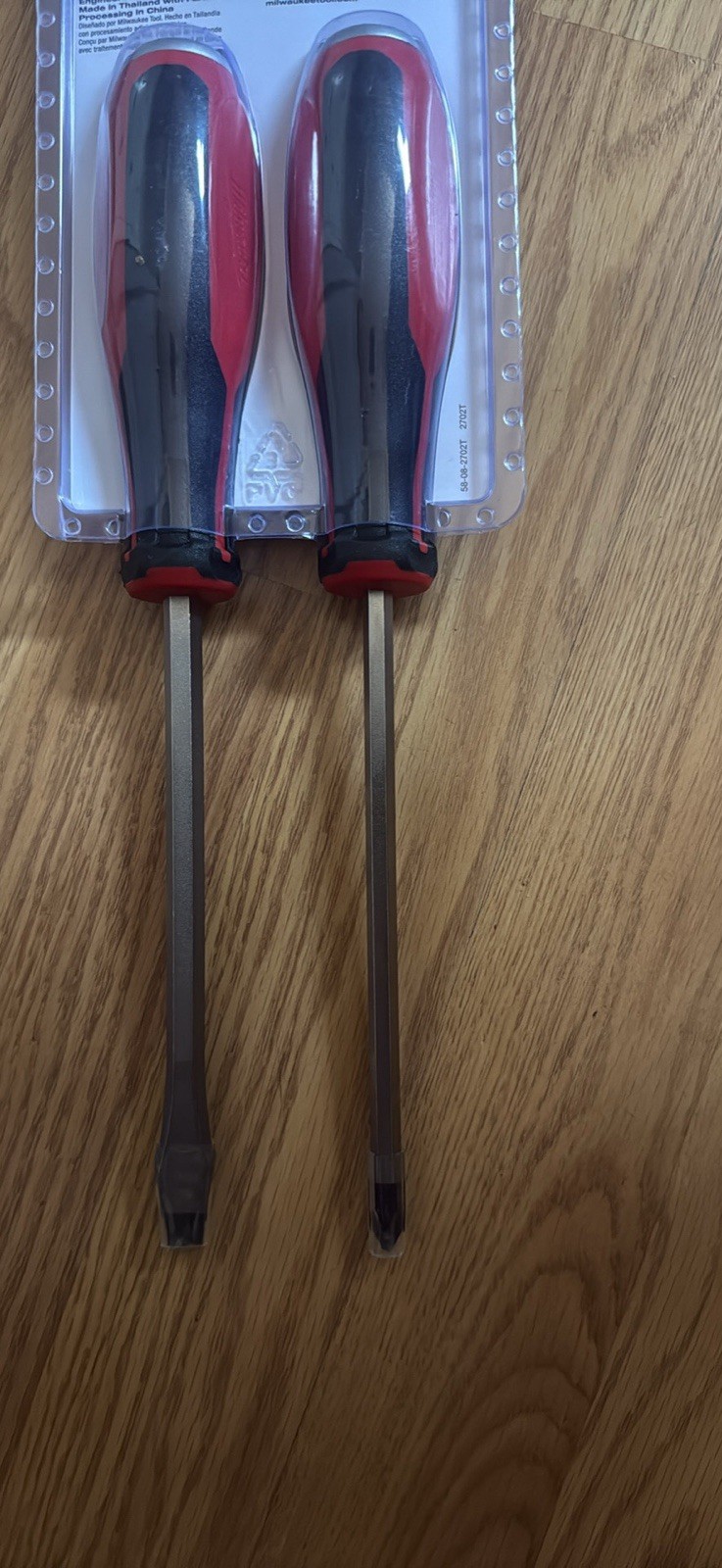 Milwaukee 48-22-2702 2pc Demolition Screwdriver Set PH2 Phillips/Slotted
