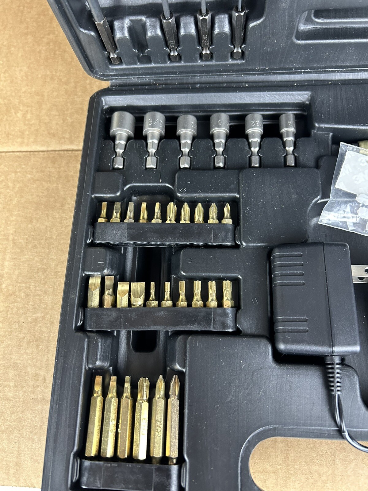 DuraPRO Palm Pro 4.6V Compact Cordless Screwdriver Drill TestedHeavy Duty Case