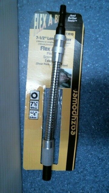 Flex A Bit Flexible Screwdriver Extension 7-1/2″ Long 1/4″ Hex (73610) FS