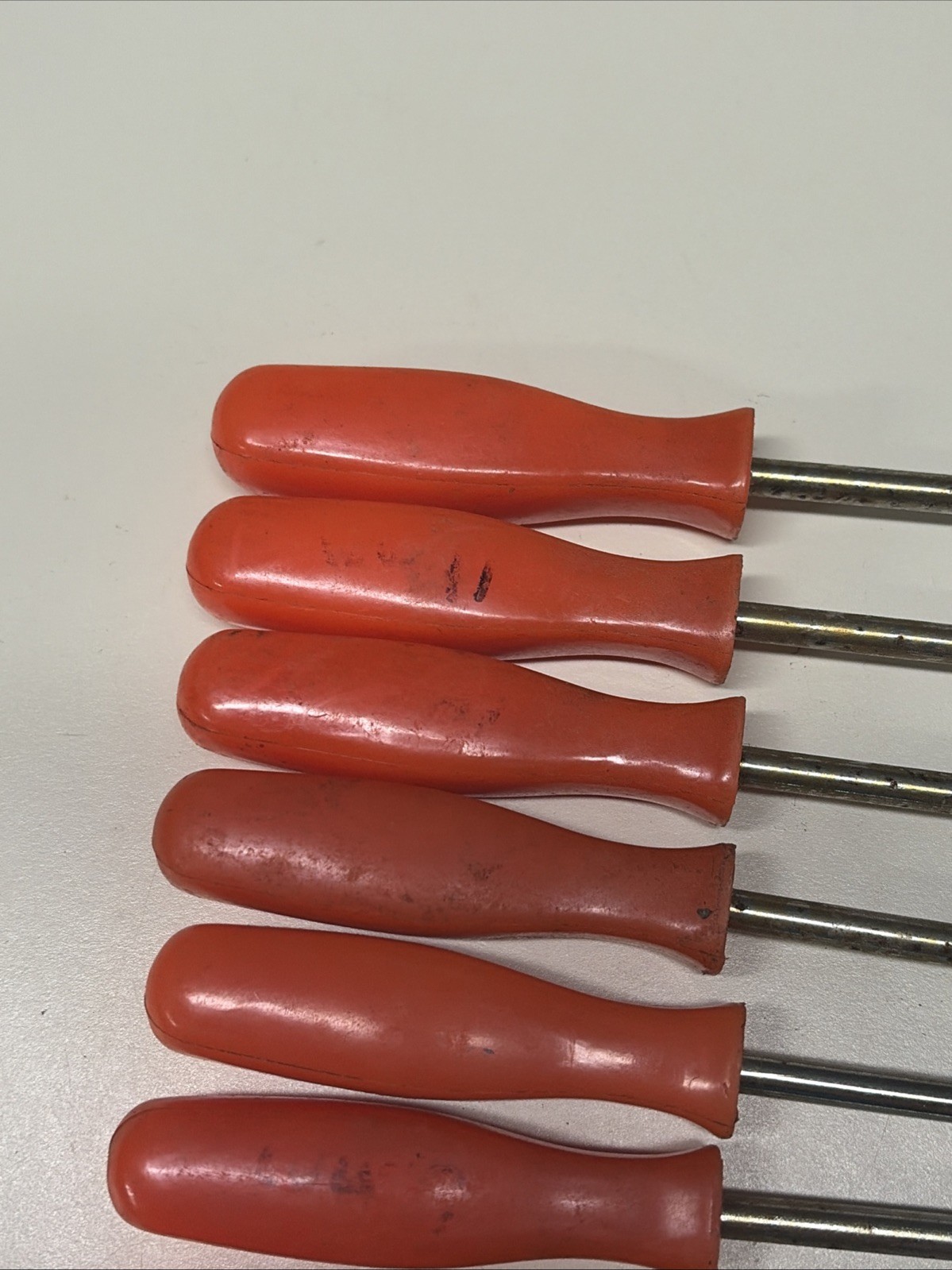 Lot Of 13 Cummins Pro Industrial Nut Drivers Tools SAE Metric Orange #9C